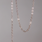 CH0006-G: 2 x 1mm Petite Cable Chain - Gold (5ft) 