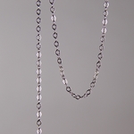 CH0006-GM: 2 x 1mm Petite Cable Chain - Gunmetal (5ft) 