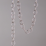 CH0009-AS: 6 x 5mm Link Chain - Antique Silver (5 ft) 