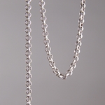 CH0010-AS: 3.5mm Rolo Chain - Antique Silver (5 ft) 