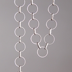 CH0011-AS: 9mm Round Chain - Antique Silver (5 ft) 