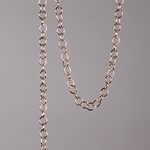 CH0013-G: 4.2 x 4mm Fine Round Cable Chain - Gold Plated (5 ft) 