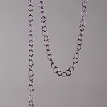 CH0013-GM: 4.2 x 4mm Fine Round Cable Chain - Gunmetal (5 ft) 