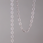 CH0014-AS: 4 x 3mm Oval Link Cable Chain - Antique Silver (5 ft) 