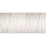 CLC.135-WH:  C-LON Fine Weight Bead Cord White (small bobbin) 