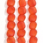 CSG-04-TNG:  Designer Sea Glass - Tangerine Sq. Nugget 