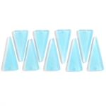 CSG-13-SBL: Designer Sea Glass - Sky Blue Triangle 37x15mm 