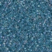 DB0058:  Marine Blue Lined Crystal AB 11/0 Miyuki Delica Bead - DB0058*