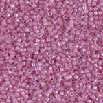 DB0072:  Orchid Lined Crystal Luster 11/0 Miyuki Delica Bead 