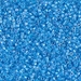 DB0076:  Light Blue Lined Crystal AB 11/0 Miyuki Delica Bead - DB0076*