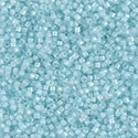 DB0078:  Aqua Mist Lined Crystal Luster 11/0 Miyuki Delica Bead 