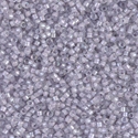 DB0080:  Pale Violet Lined Crystal Luster 11/0 Miyuki Delica Bead 