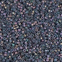 DB0134:  Opaque Purple Gray Rainbow Luster 11/0 Miyuki Delica Bead 