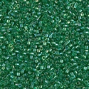 DB0152:  Transparent Green AB 11/0 Miyuki Delica Bead 