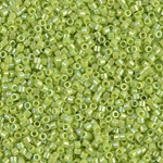 DB0169:  Opaque Chartreuse AB 11/0 Miyuki Delica Bead 