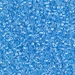 DB0176:  Transparent Aqua AB 11/0 Miyuki Delica Bead   100 grams - DB0176