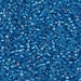 DB0177:  Transparent Capri Blue AB 11/0 Miyuki Delica Bead - DB0177*