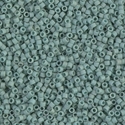 DB0374:  Matte Opaque Sea Foam Luster 11/0 Miyuki Delica Bead 