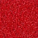 DB0723:  Opaque Red 11/0 Miyuki Delica Bead 