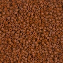 DB0794:  Dyed Semi-Frosted Opaque Sienna 11/0 Miyuki Delica Bead 