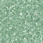 DB0828:  Mint Green Silk Satin 11/0 Miyuki Delica Bead 