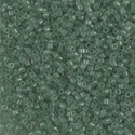 DB1415:  Transparent Light Moss Green 11/0 Miyuki Delica Bead - Discontinued 