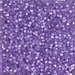DB1868: Silk Inside Dyed Lilac AB 11/0 Miyuki Delica Bead   100 Grams - DB1868