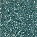 DB1870: Silk Inside Dyed Emerald AB 11/0 Miyuki Delica Bead 
