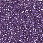 DB2168:  Duracoat Silverlined Dyed Dk Orchid 11/0 Miyuki Delica Bead 