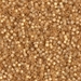 DB2171:  Duracoat Semi-Frosted Silverlined Dyed Straw 11/0 Miyuki Delica Bead - DB2171*