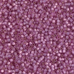 DB2180:  Duracoat Semi-Frosted Silverlined Dyed Orchid 11/0 Miyuki Delica Bead 