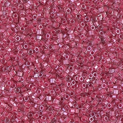 DBC-0914:  Sparkling Rose Lined Crystal Cut 11/0 Miyuki Delica Bead 