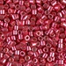 DBL-1841:  Duracoat Galvanized Light Cranberry 8/0 Miyuki Delica Bead   100 grams - DBL-1841