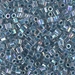 DBLC-0058:  Marine Blue Lined Crystal Cut 8/0 Miyuki Delica Bead - DBLC-0058*
