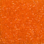 DBM0703:  Transparent Orange  10/0 Miyuki Delica Bead 