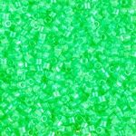 DBM2040:  Luminous Mint Green  10/0 Miyuki Delica Bead 