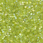 DBMC-0174:  Transparent Chartreuse AB Cut 10/0 Miyuki Delica Bead 