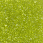 DBMC-0712:  Transparent Chartreuse  Cut 10/0 Miyuki Delica Bead 