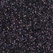 DBS0004:  Metallic Dark Plum Iris  15/0 Miyuki Delica Bead   100 grams - DBS0004
