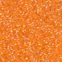 DBS0151:  Transparent Orange AB  15/0 Miyuki Delica Bead 