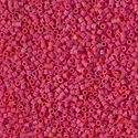 DBS0362: Matte Opaque Red Luster 15/0 Miyuki Delica Bead 