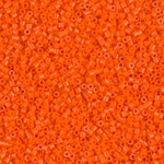 DBS0722:  Opaque Orange 15/0 Miyuki Delica Bead 
