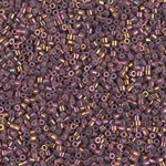 DBS1013:  Metallic Tea Berry Gold Iris 15/0 Miyuki Delica Bead 