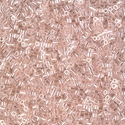 DBS1223: Transparent Pink Mist Luster 15/0 Miyuki Delica Bead 