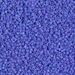 DBS1597:  Matte Opaque Cyan Blue AB 15/0 Miyuki Delica Bead - DBS1597*