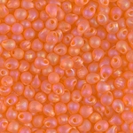 DP-138FR:  Miyuki 3.4mm Drop Bead Matte Transparent Orange AB 