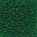 DP-146:  Miyuki 3.4mm Drop Bead Transparent Green 