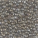 DP-1881:  Miyuki 3.4mm Drop Bead Transparent Silver Gray Gold Luster - DP-1881*