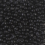 DP-401:  Miyuki 3.4mm Drop Bead Black 