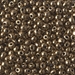 DP-457:  Miyuki 3.4mm Drop Bead Metallic Dark Bronze  approx 250 grams - DP-457